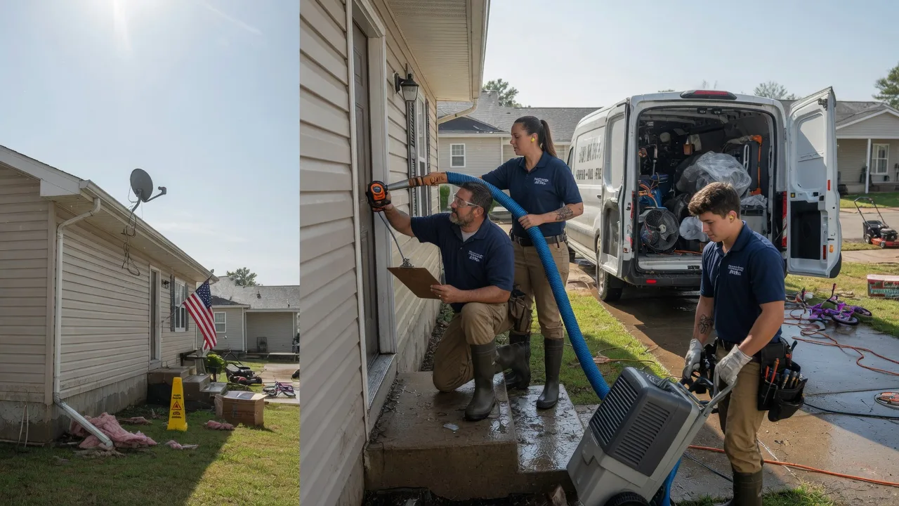 Ceiling Water Damage Restoration in East Moline, IL near me