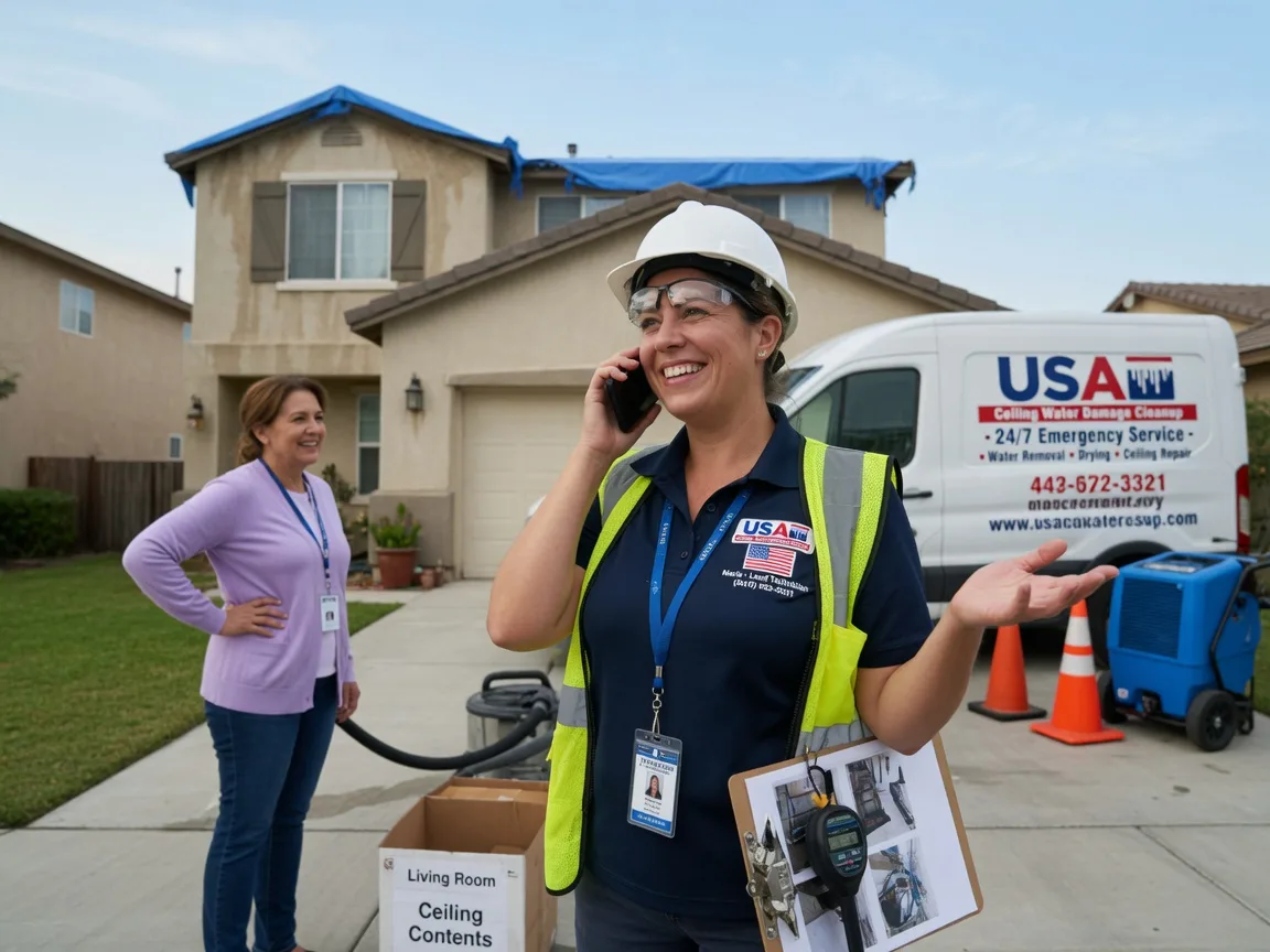 Ceiling Water Damage Restoration East Moline, IL FAQs